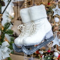 Frosty-looking ice-skating shoes (被訪問過 1123 次) Christmas gift for the ice-skater in the family Frosty-looking ice-skating shoes